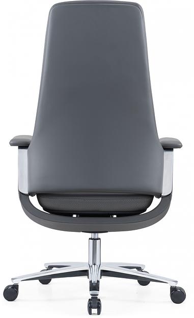 Кресло руководителя Cactus CS-LBK-KYOTO кожа крестов. алюминий фото 4