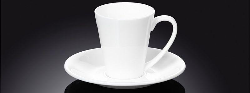 Кофейная пара 110 мл. конусная Wilmax  /6/48/ фото 1