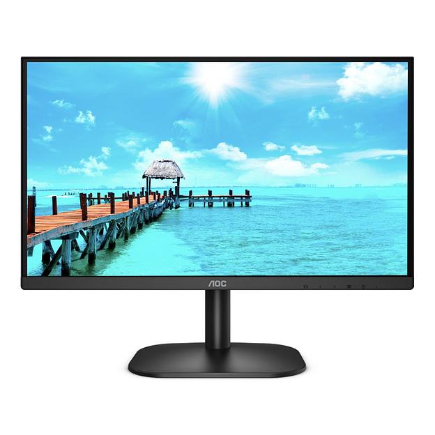 Монитор AOC 23.8" 24B2XHM2 черный VA LED 16:9 HDMI матовая 3000:1 250cd 178гр/178гр 1920x1080 D-Sub FHD 3кг фото 1