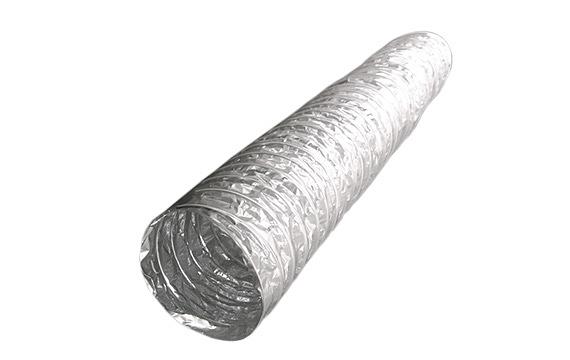 Воздуховод гибкий армированный из металлизированной полимерной пленки - 127 мм - 10 м - 70 мкм - AF127 фото 1