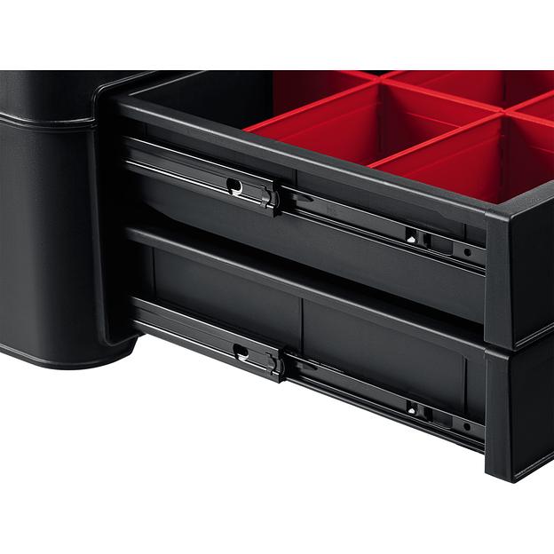 KETER STACKNROLL, 481 х 332 х 233 мм, (19″), пластиковый ящик с выдвижными полками (38407) фото 7