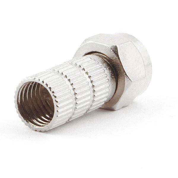 Cablexpert F Коннектор для кабеля RG6, 5шт, с уплот. рез. кольцом (SPL6-02) фото 1