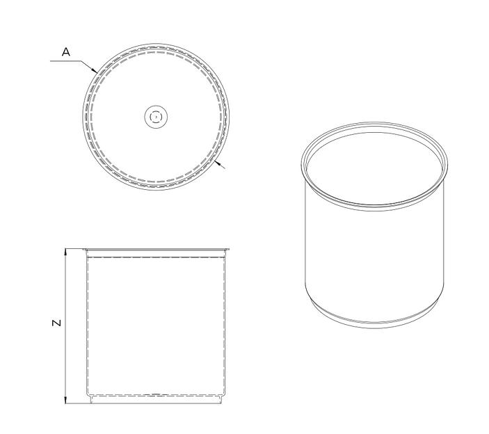 Пластиковая консервная банка ПКБ 73-300 фото 1