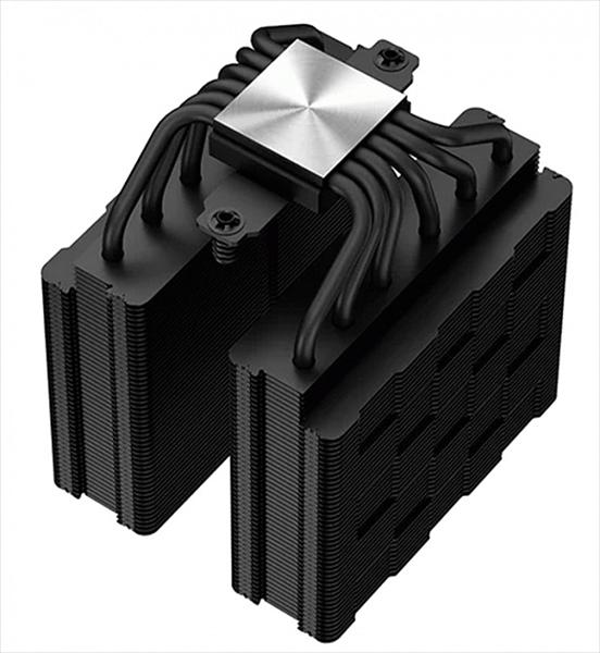 Кулер для процессора DEEPCOOL AK620 ZERO DARK LGA20XX/1700/1200/115X/AM5/AM4 (8шт/кор, TDP 260W, PWM, DUAL Fan 120mm, 6 тепл. трубок, черный) RET (AK620 ZERO DARK) фото 4