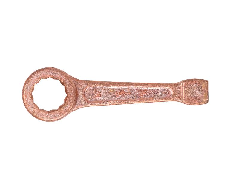 Ключ накидной односторонний ударный 27 омедн. SIT* с поверкой фото 1