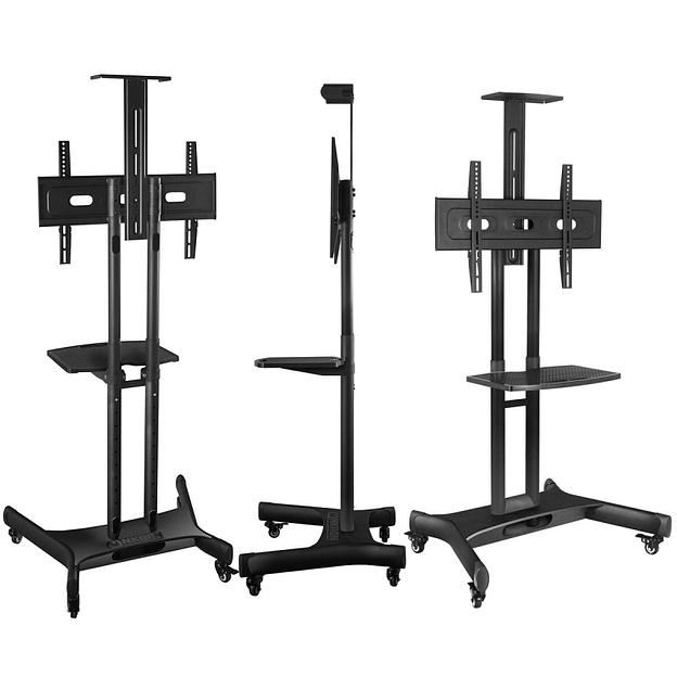 Б/У Подставка для телевизора Onkron TS1551 черный 40"-70" макс.60.5кг напольный мобильный фото 1