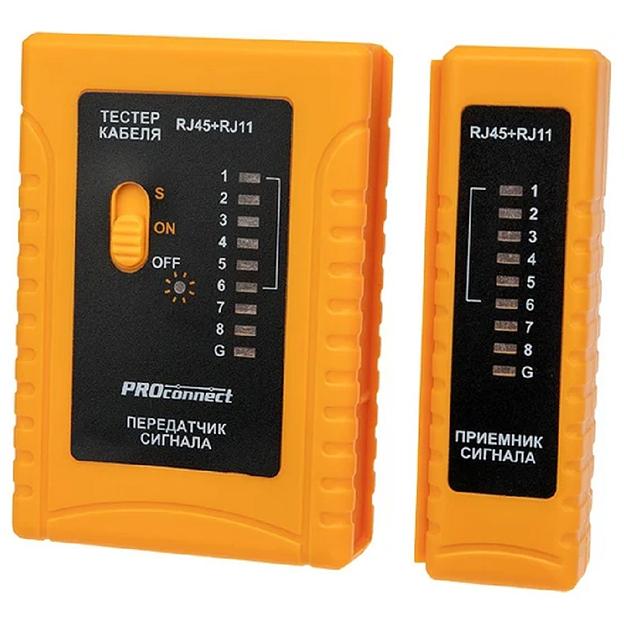Proconnect (12-1006-4) Тестер кабеля RJ-45+RJ-11 468 фото 1