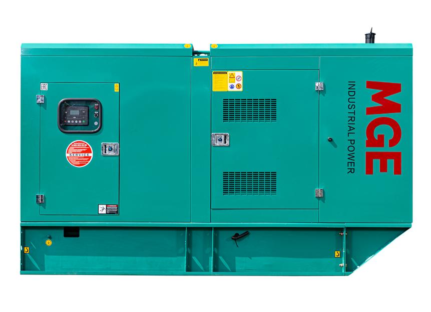 Дизельный генератор MGE MGEP100CS в кожухе ОПТ фото 1