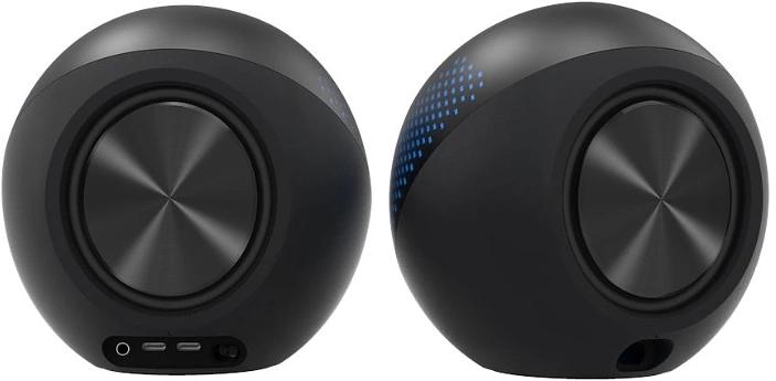 Колонки Creative Pebble X 2.0 черный 30Вт BT портативные фото 3