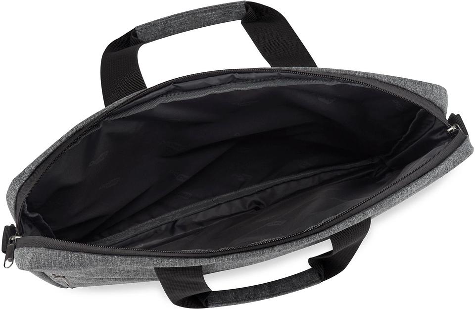 Сумка для ноутбука 15.6" Digma R-270 серый/черный полиэстер (R270GBK) фото 9
