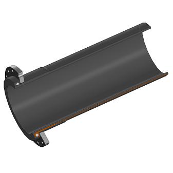 Металлический поворотный фланец для трубопровода фото 1