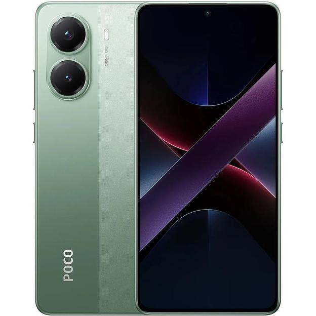 Смартфон POCO X7 Pro 5G 8/256Gb зеленый фото 1