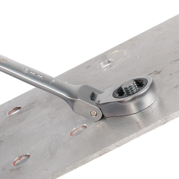 Ключ гаечный комбинированный трещоточный с шарниром 10 мм серия KBT-PROFESSIONAL фото 9