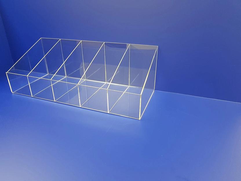 Диспенсер для магазина оргстекло.5 секций х120мм. фото 3