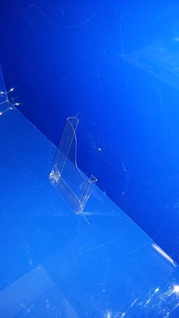 Карман пластиковый для информационных стендов  ф-а6 объемный (глубокий вырез) фото 1