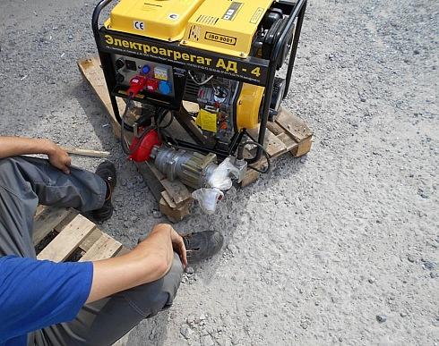 Электроагрегат дизельный АД-4 фото 2
