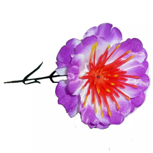 Искусственный георгин на ножке 24см 159-127 фото 2