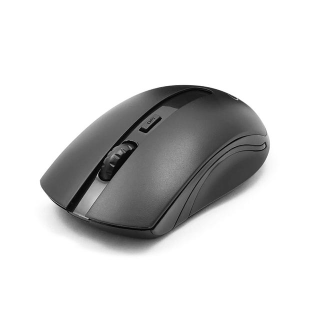 Клавиатура + мышь Gembird KBS-8000 черный USB {Клавиатура+мышь беспроводная 2.4ГГц/10м, 1600DPI, мини-приемник} фото 3