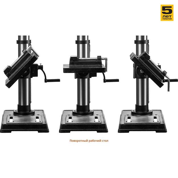 Станок сверлильный ЗУБР, 450 Вт, 1,5-16 мм, 50 мм (ЗСС-450) фото 10