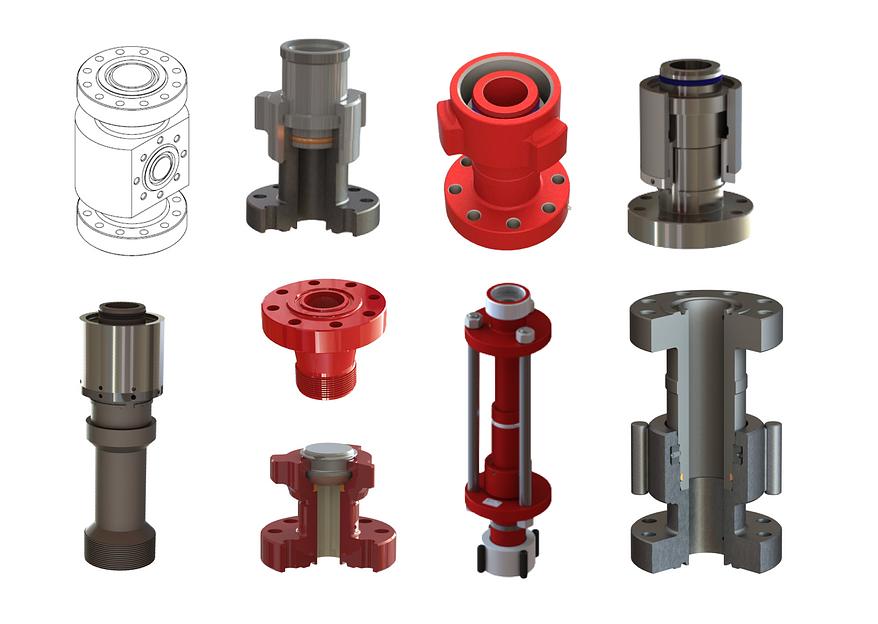 Крестовины, тройники, БРС, переходные фланцы БРС фото 1