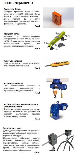 Однобалочные подвесные стандартные краны фото 4