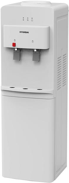 Кулер Hyundai H-WD1327E напольный электронный белый фото 2