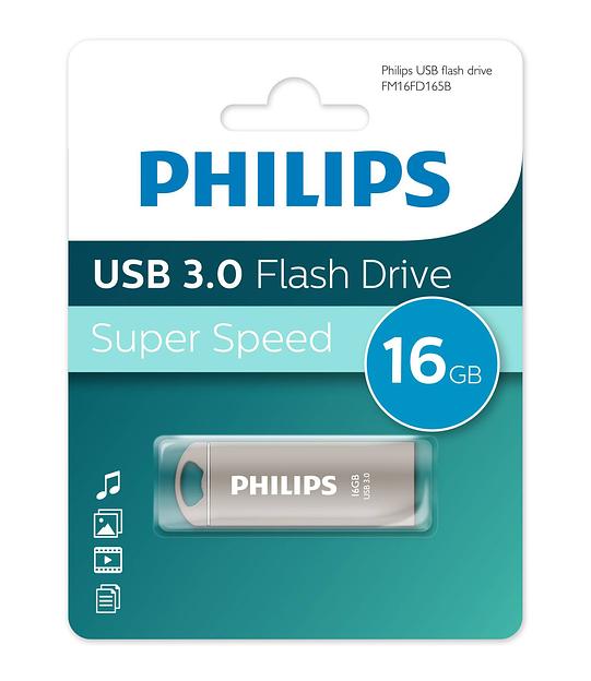 Флеш накопитель 16GB PHILIPS IRON 3.0 16GB, USB 3.0 фото 1