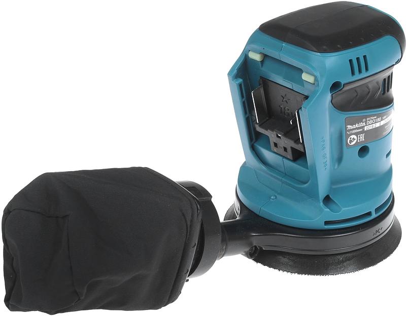 Эксцентриковая шлифмашина Makita DBO180Z аккум. фото 2