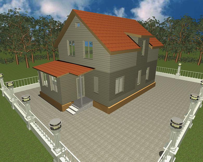 Коттедж 156 м² РП-211 под заказ фото 2