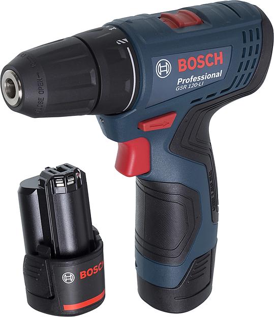 Дрель-шуруповерт Bosch GSR 120-LI аккум. патрон:быстрозажимной (кейс в комплекте) (06019G8000) фото 1