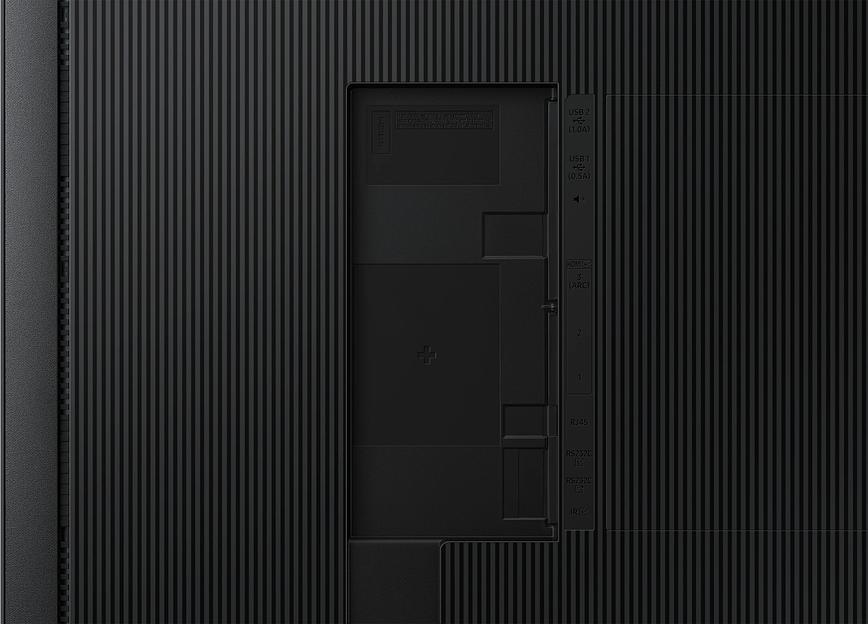 Панель Samsung 75" QB75C черный VA LED 8ms 16:9 HDMI M/M матовая 350cd 178гр/178гр 3840x1920 4K USB 38.3кг фото 6