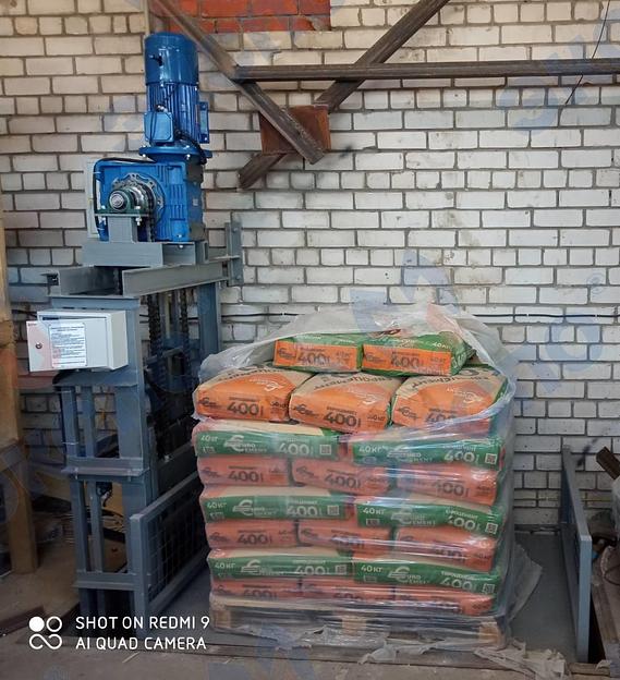 Мачтовый подъёмник канатный с электротельфером фото 9