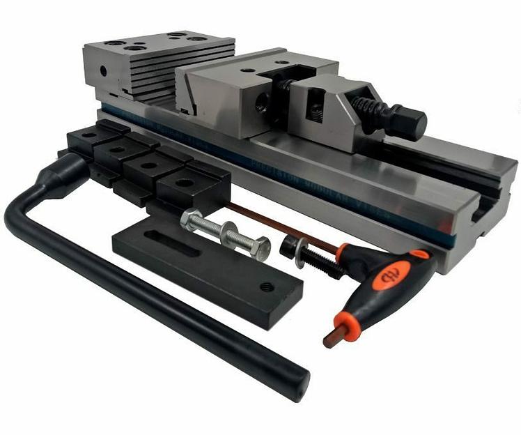 Тиски станочные прецизионные GT150A 150x200 фото 1