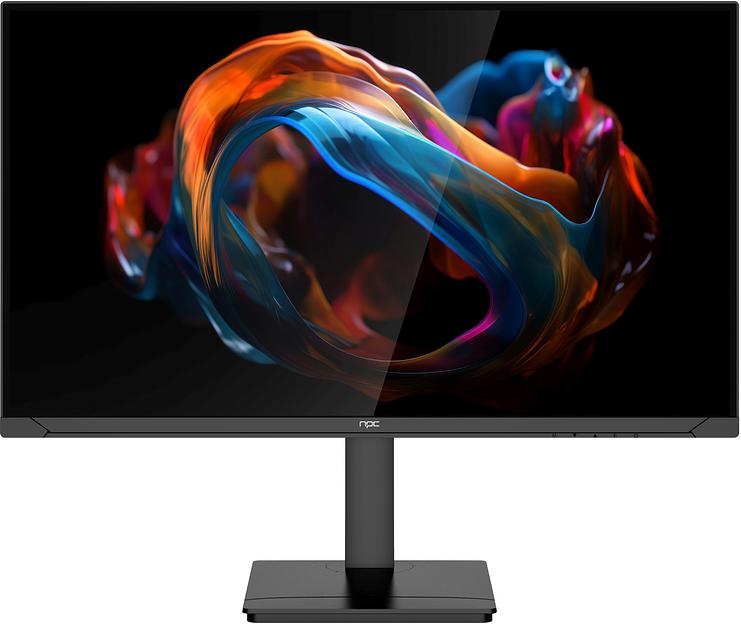 Монитор NPC 27" MU2707 черный IPS LED 5ms 16:9 HDMI M/M матовая HAS Piv 250cd 178гр/178гр 3840x2160 60Hz DP 4K USB 5.5кг фото 1