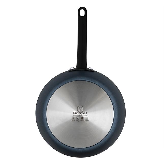 Сковорода Rondell Evolution-R RDA-797 круглая 26см покрытие: Evolution ручка несъемная (без крышки) графитовый фото 4