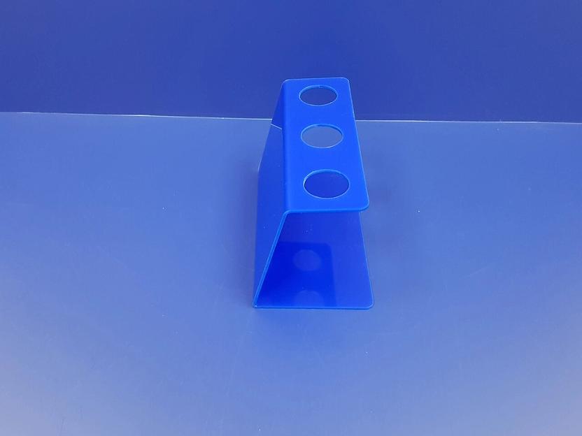 Подставка для трех рожков мороженого.(синяя) фото 3