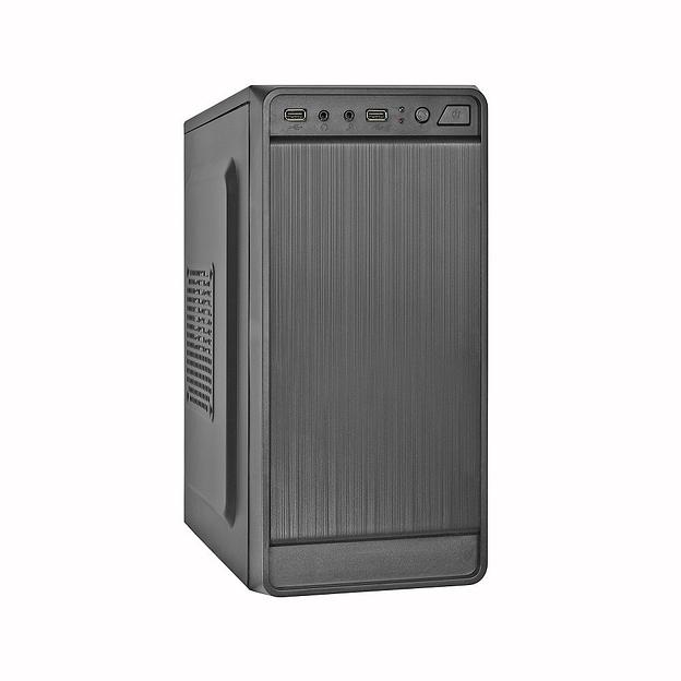 Exegate EX283125RUS Корпус Minitower ExeGate BAA-108 Black, mATX,, 2*USB, Audio фото 1