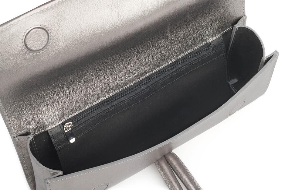 Сумка женская «Ruby» серая ОПТ фото 4