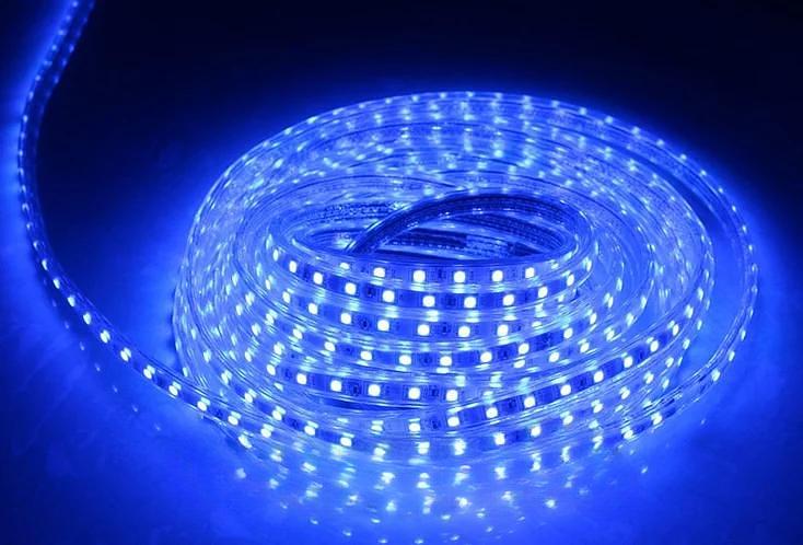 Светодиодная лента SMD 5050 RGB 220 V ОПТ фото 5