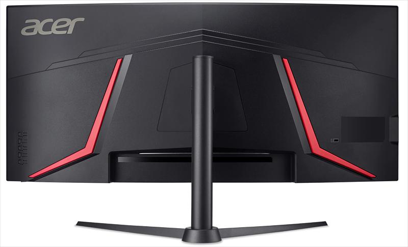 Монитор 34'' ACER Nitro XZ342CUV3bmiiphx,ZeroFrame,Curved 1500R Black,21:9,VA,3440x1440,1ms,400cd,180Hz,2xHDMI(2.0)+1xDP(1.4)+SPK+Audio out,Speakers 2Wx2,sync: FreeSync Premium,hdr: HDR 400,H.Adj.100 (UM.CX2EE.305) фото 5