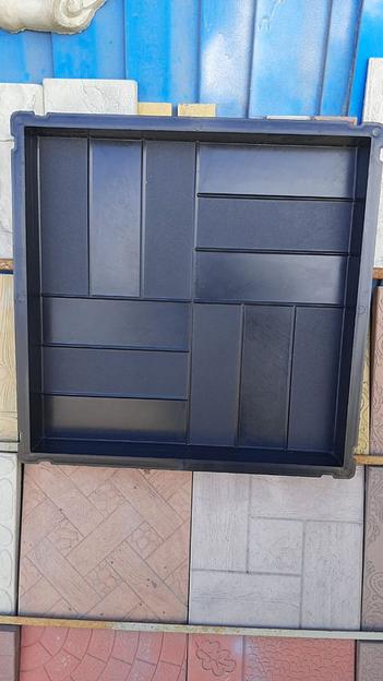 Форма тротуарной плитки «12 кирпичей» 50 см толщина 6 см опт фото 1