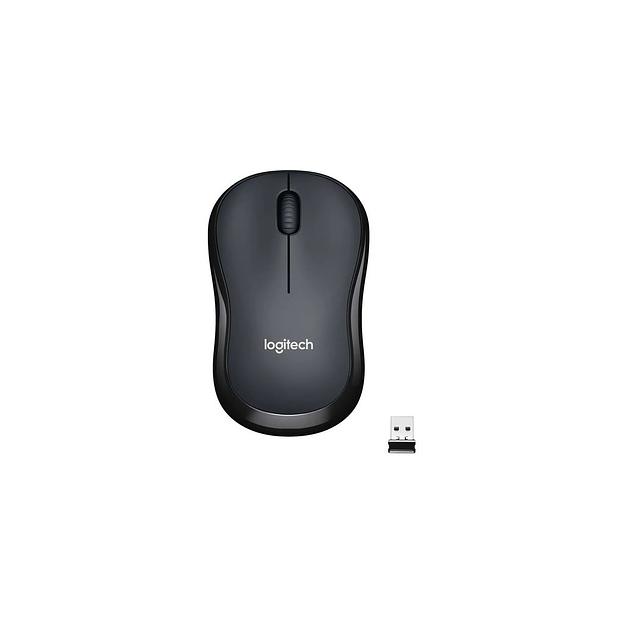 Мышь беспроводная Logitech Silent M221, радио, оптическая, USB, 1000dpi, черный [910-006510/910-004882] фото 1