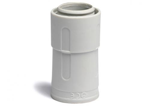 Dkc 55220 Переходник армированная труба - жесткая труба, IP 67, д. 20мм фото 1
