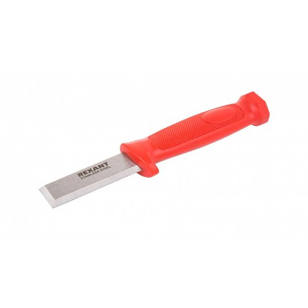 Нож строит. Rexant 12-4934 20мм лезв.1шт красный фото 1