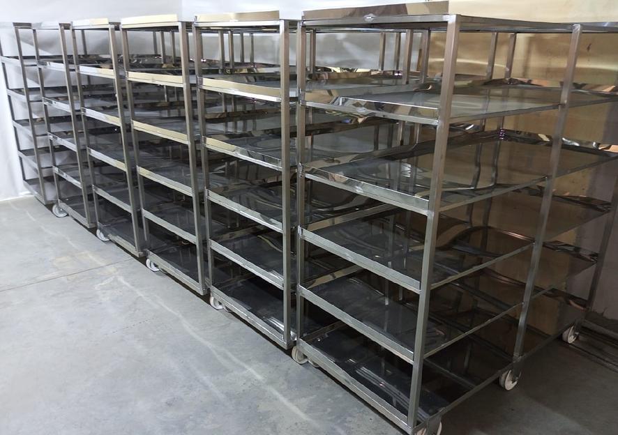 Стеллажи дефростационные фото 2