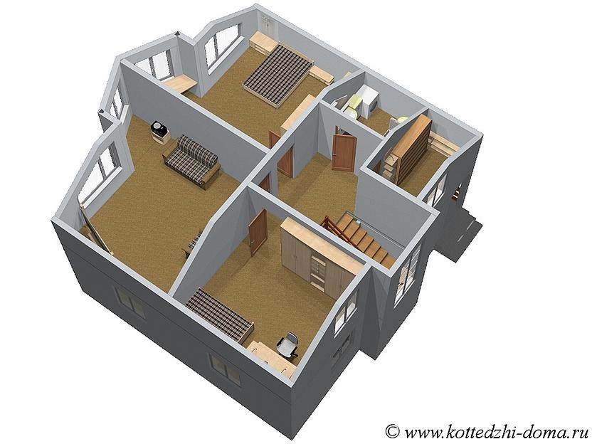 Коттедж 160,2 м² под заказ фото 2