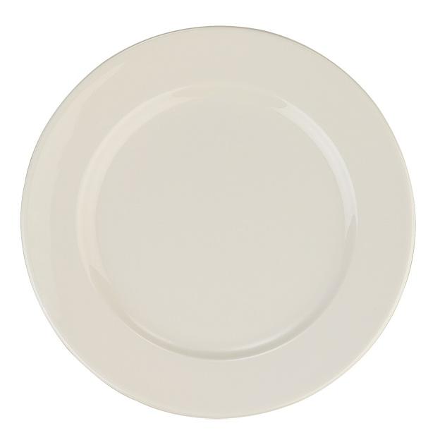 Тарелка d=250 мм. Белый, форма Банкет /1/12/ фото 1