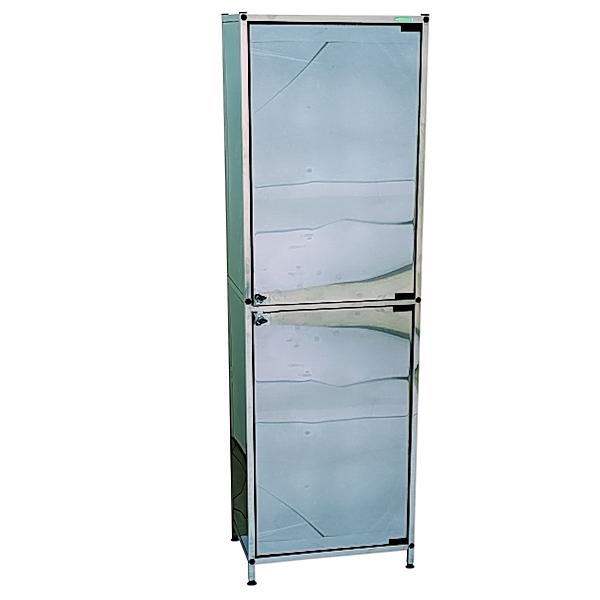 Шкаф медицинский из нержавеющей стали одностворчатый «ЭРГО» Э-112/Н-ШК фото 1