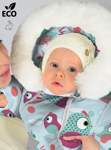 Комбинезон №106 Птички, арт 264ш/2 (80 см) фото 3