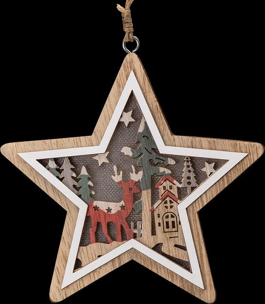 Гирлянда новогодняя светодиодная NGF-D045-05 игрушка звездочка Navigator Group 30658 фото 1